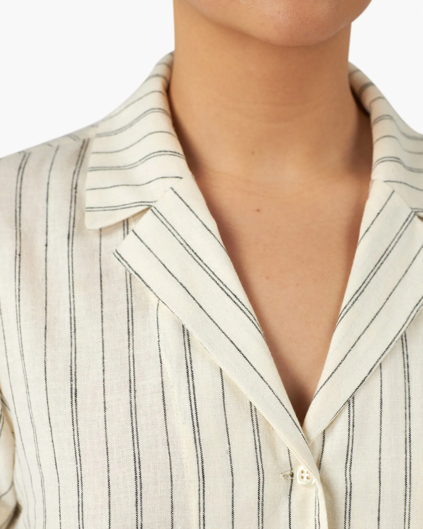 Hemp Notch Collar Shirt sold by Good For Sunday product image thumbnail 4