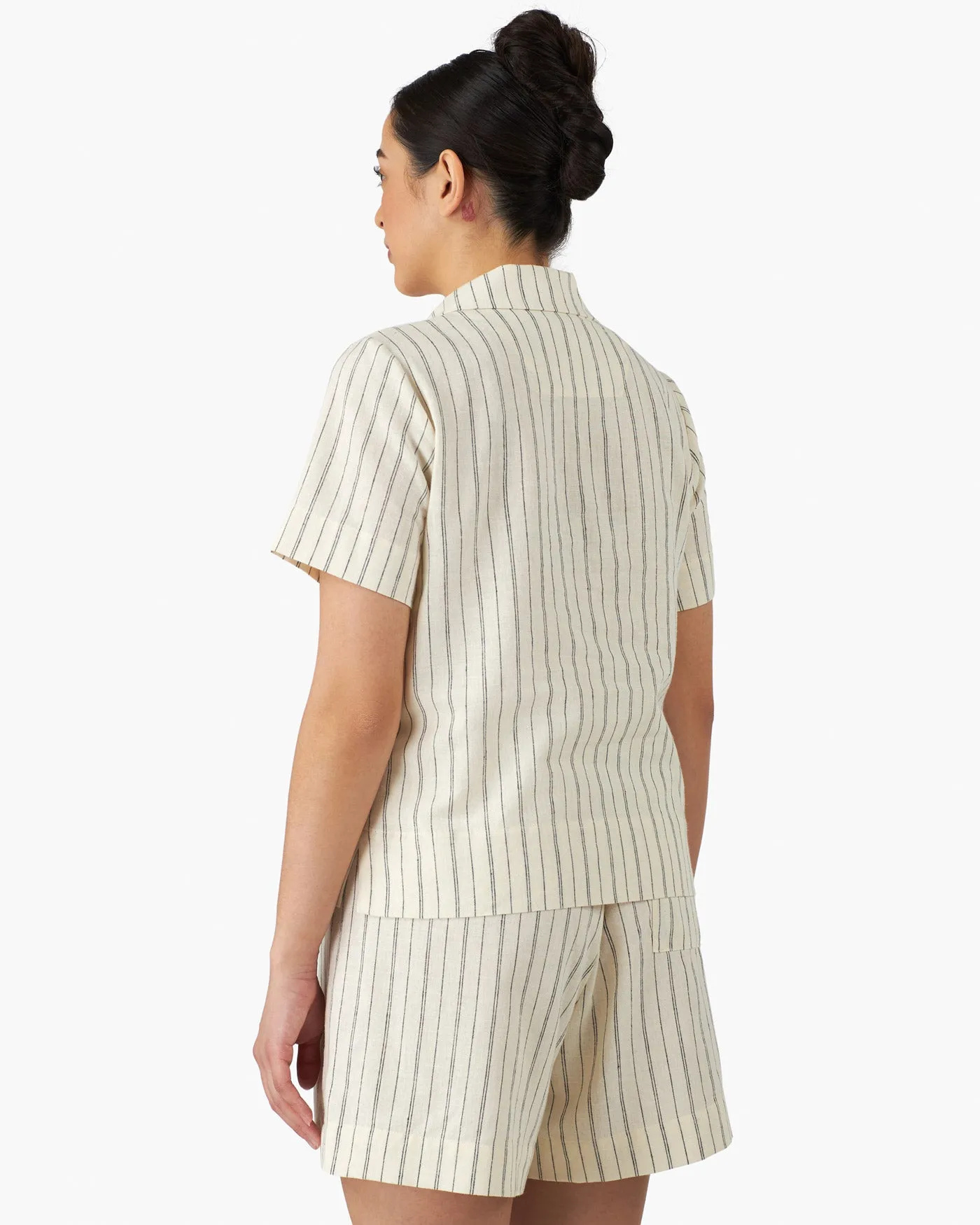 Hemp Notch Collar Shirt sold by Good For Sunday product image thumbnail 5