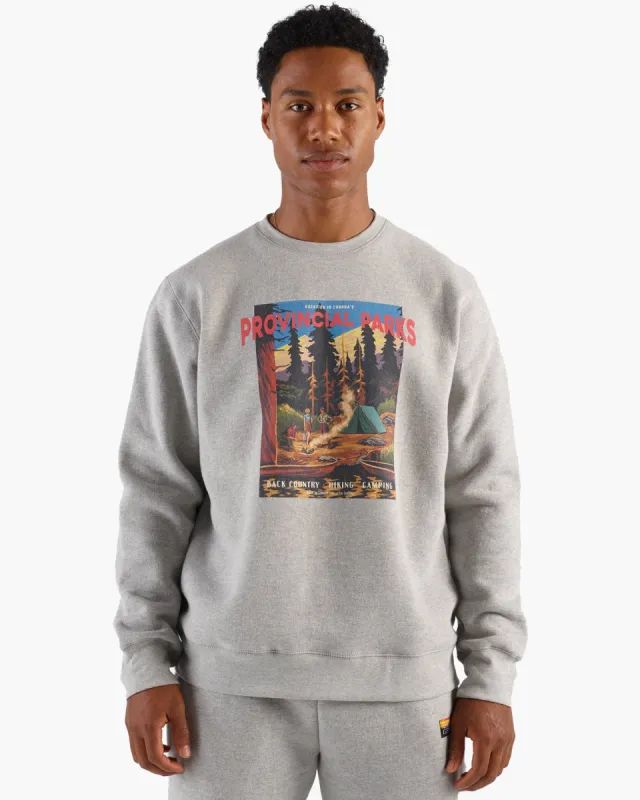 Provincial Parks EcoFleece Crewneck sold by Good For Sunday