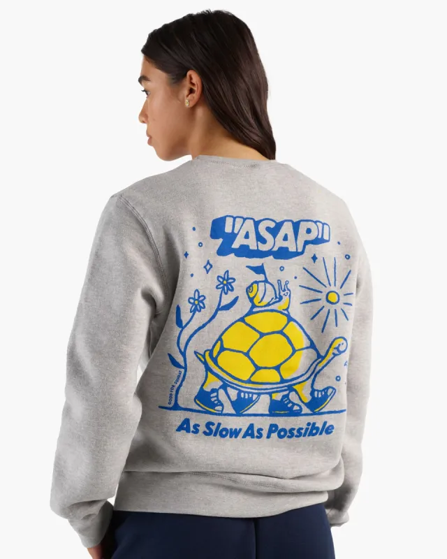 ASAP EcoFleece Crewneck sold by Good For Sunday
