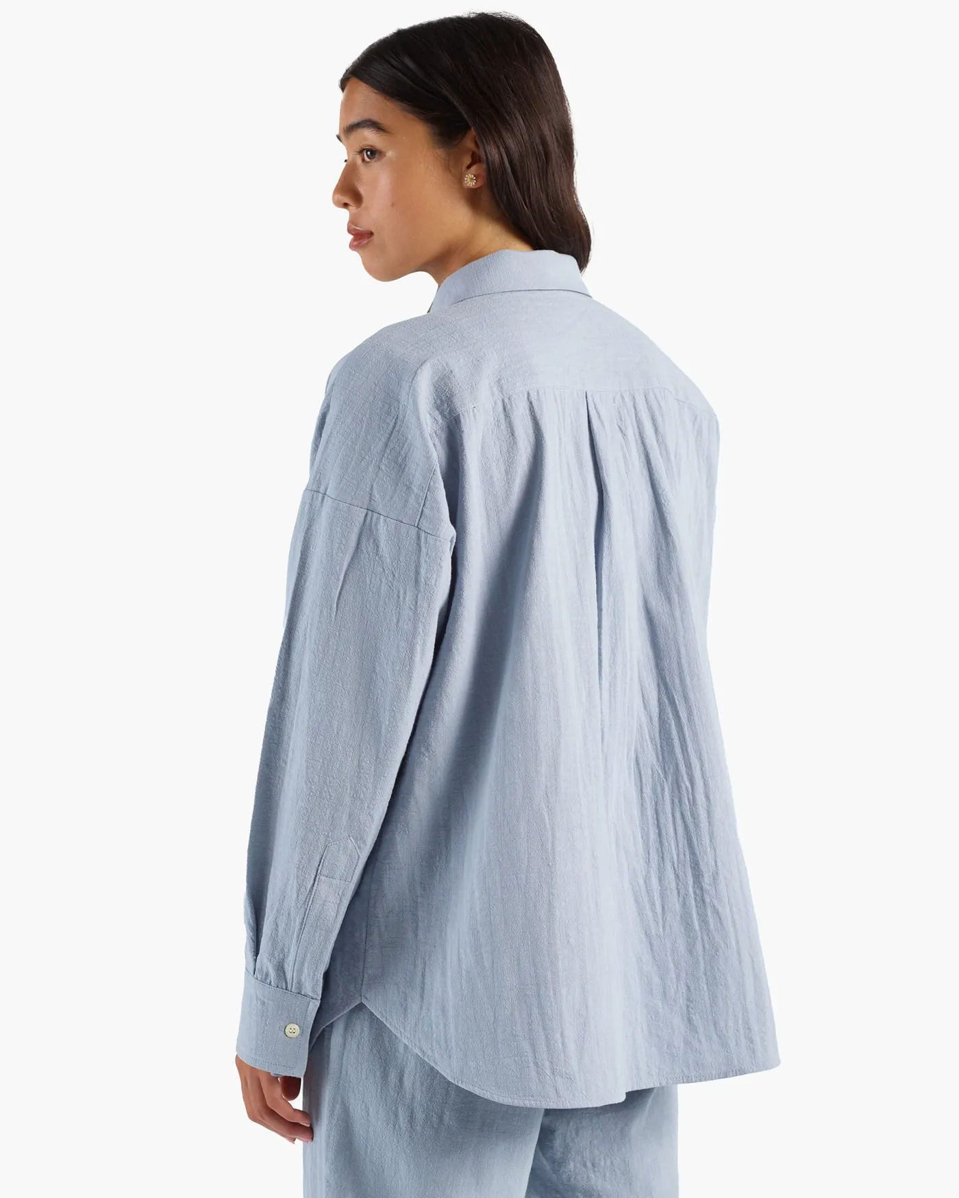 Relaxed Cotton Slub Shirt sold by Good For Sunday product image thumbnail 5