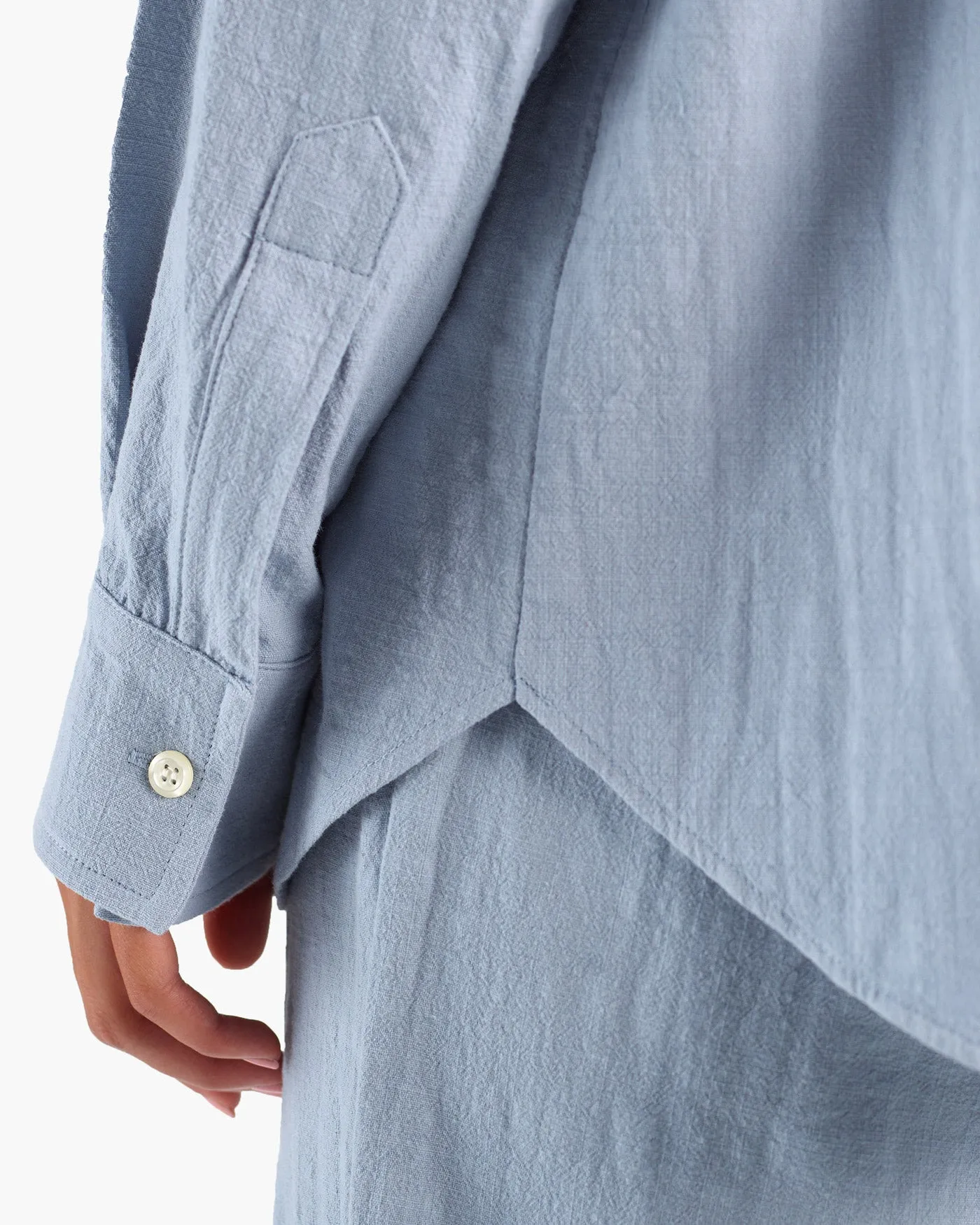 Relaxed Cotton Slub Shirt sold by Good For Sunday product image thumbnail 3