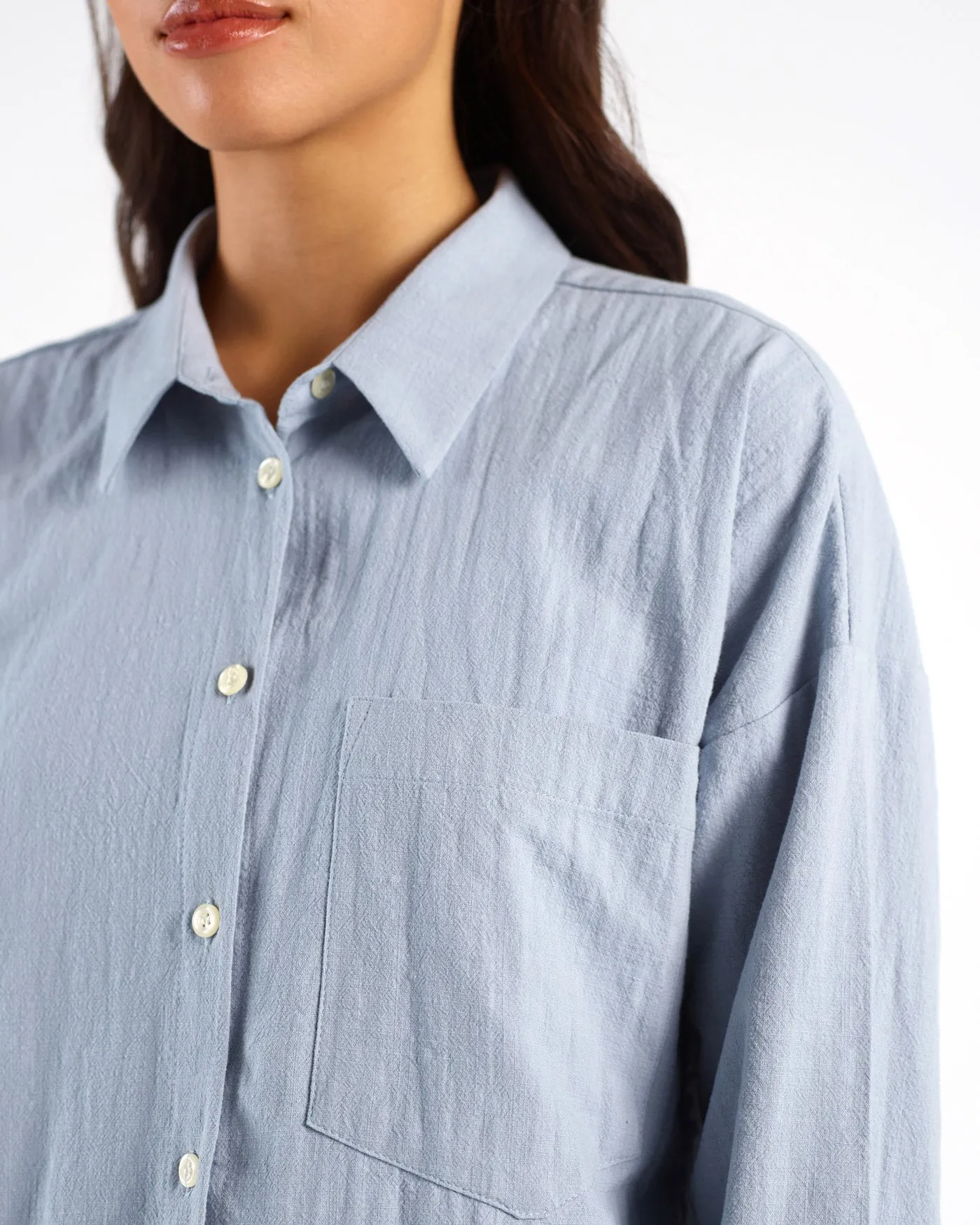 Relaxed Cotton Slub Shirt sold by Good For Sunday product image thumbnail 2