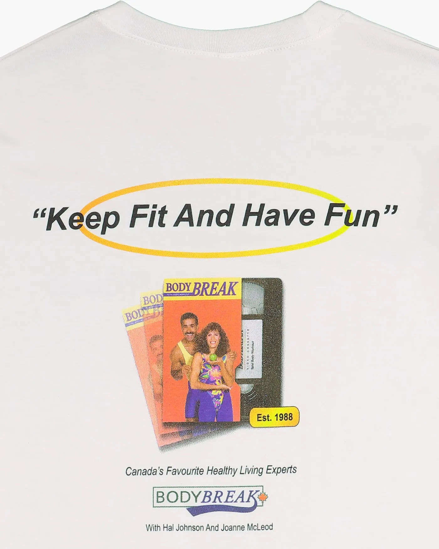 BodyBreak Keep Fit & Have Fun T-shirt sold by Good For Sunday product image thumbnail 4