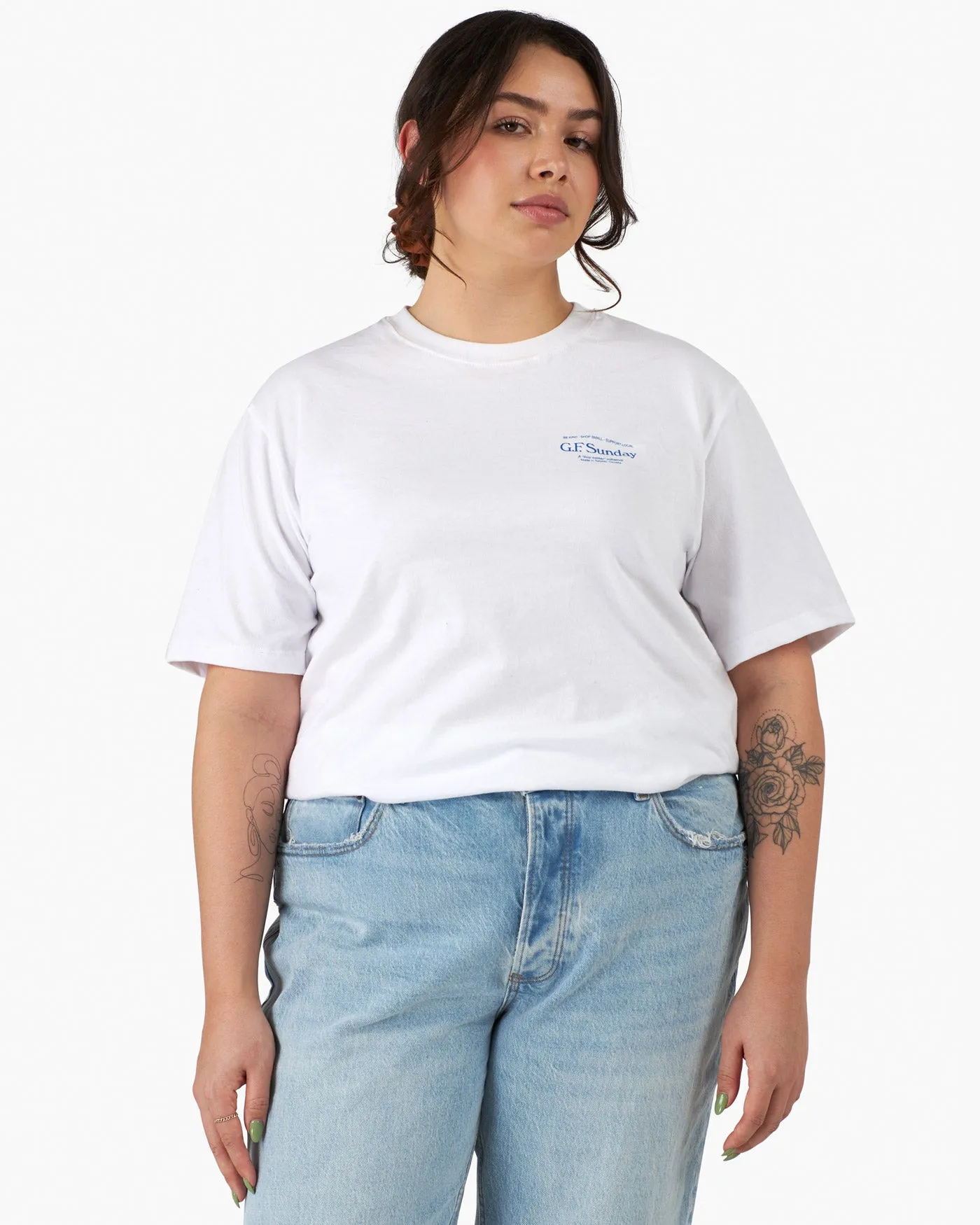 Shop Small Organic Cotton Tee sold by Good For Sunday product image thumbnail 4