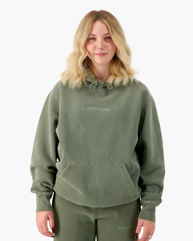 Vintage Wash Hoodie sold by Good For Sunday