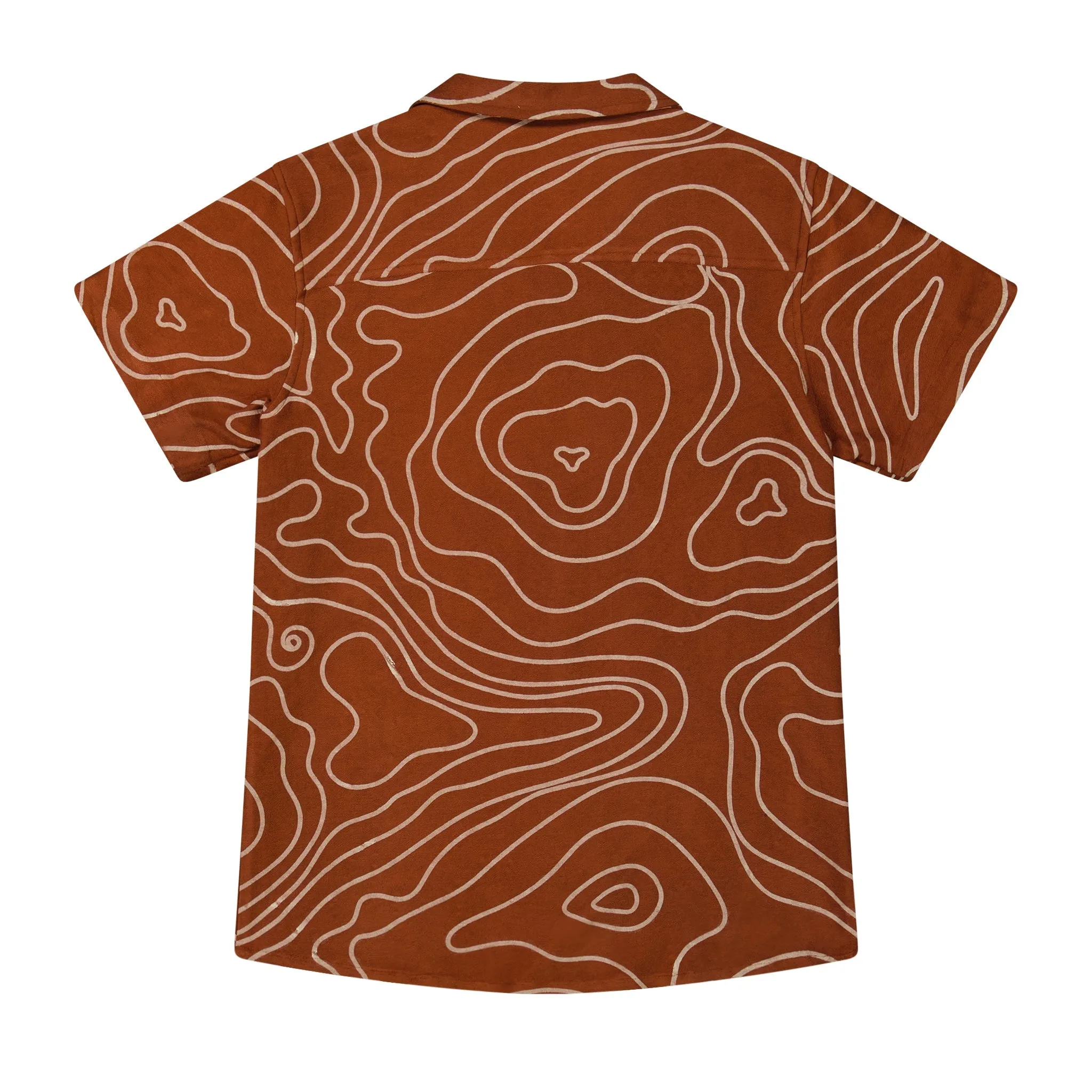 Reverse Bamboo Printed Camp Shirt sold by Good For Sunday product image thumbnail 2