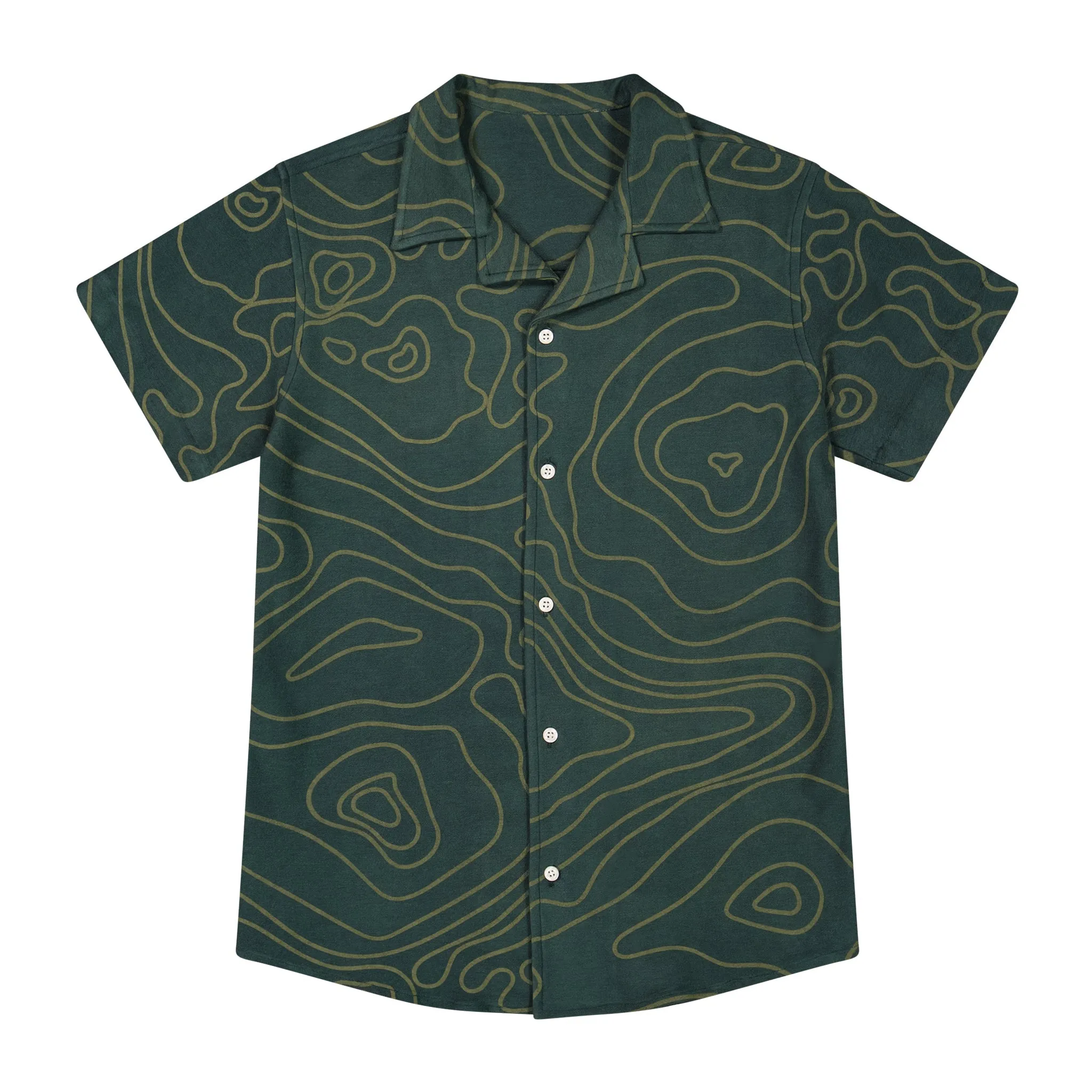 Reverse Bamboo Printed Camp Shirt sold by Good For Sunday product image thumbnail 3