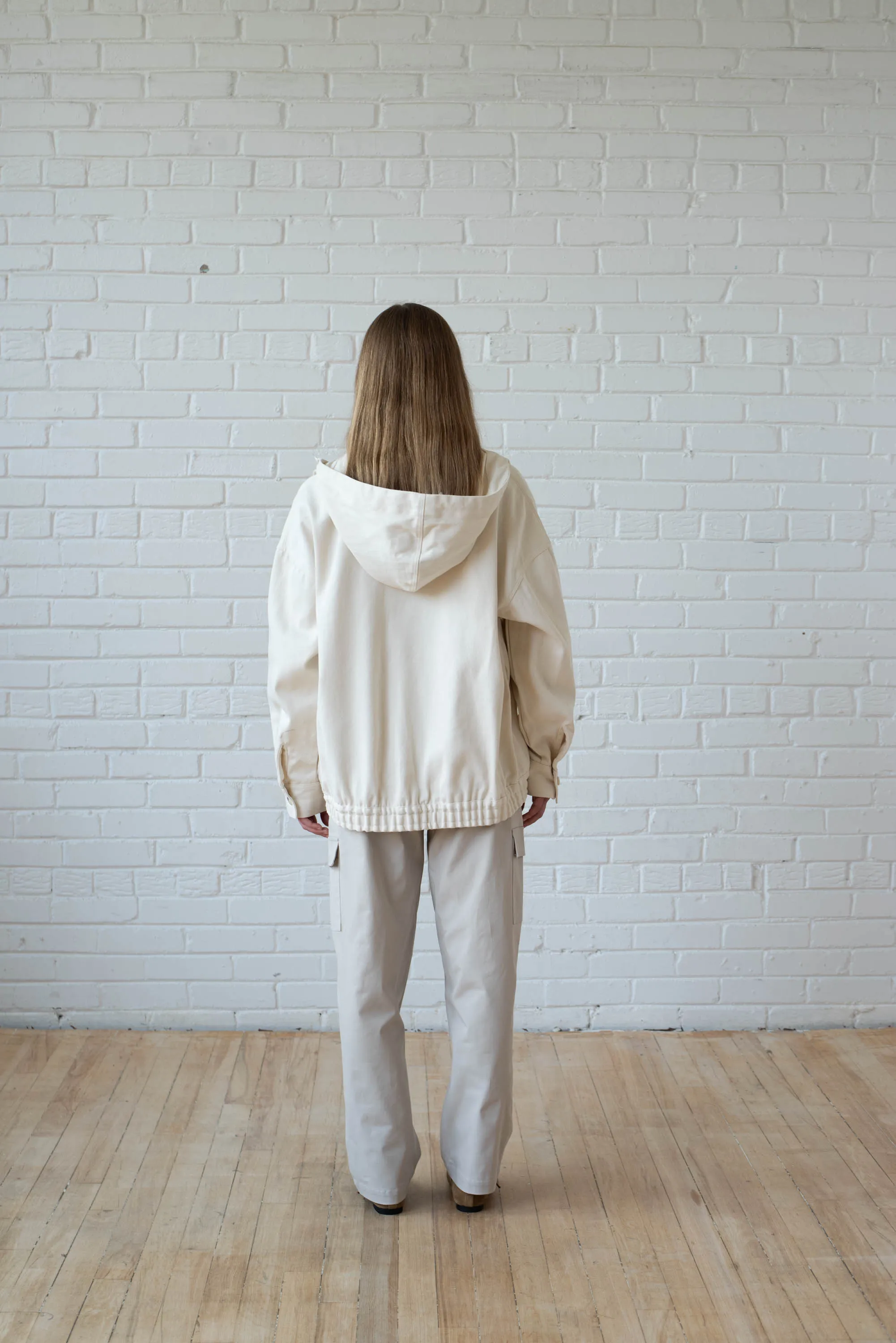 Womens Casual Cargo Twill Jacket sold by Good For Sunday product image thumbnail 4