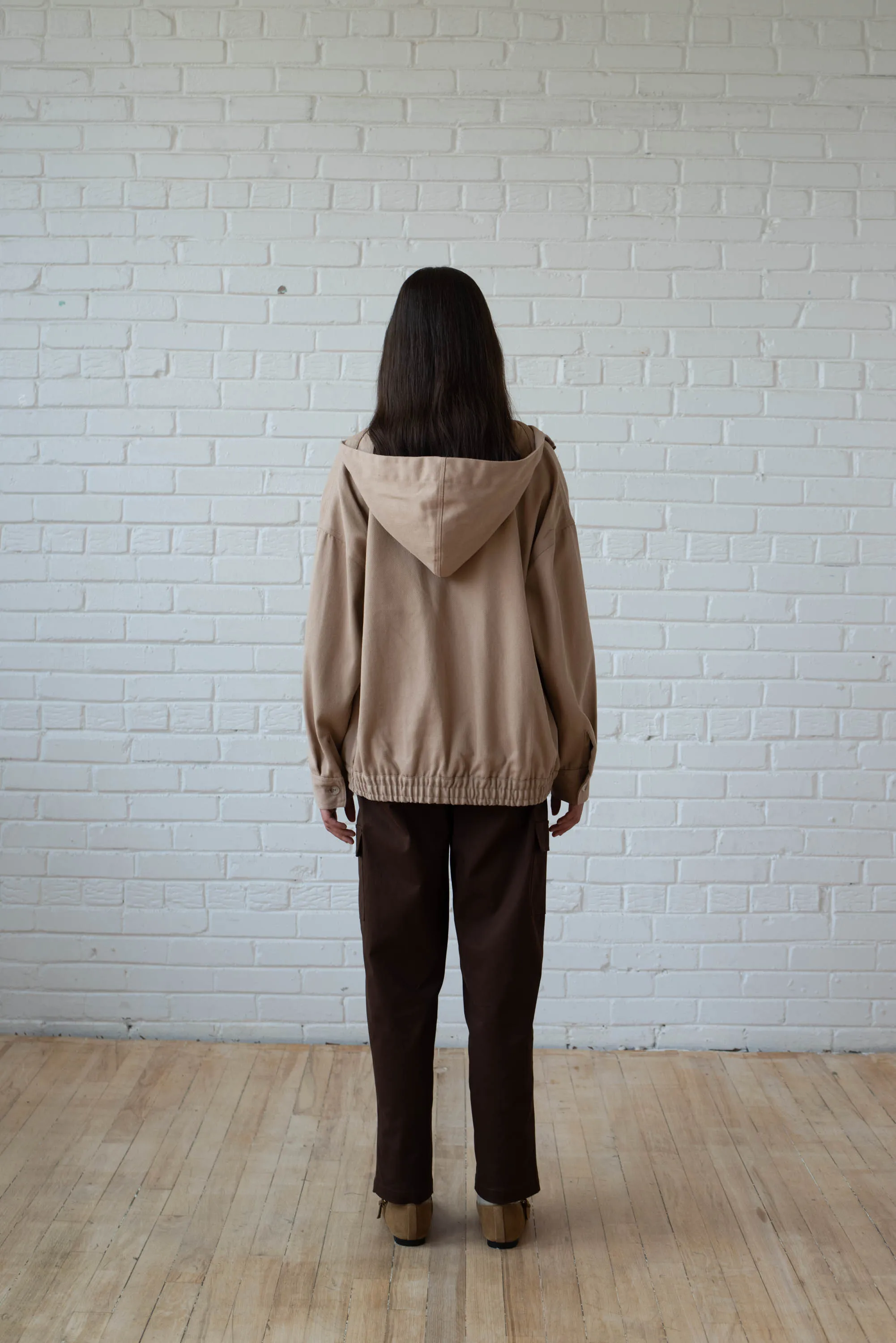 Womens Casual Cargo Twill Jacket sold by Good For Sunday product image thumbnail 2