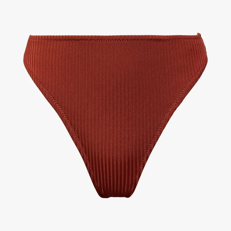 Grace Bottom Warm Terracotta sold by Sunday Swim