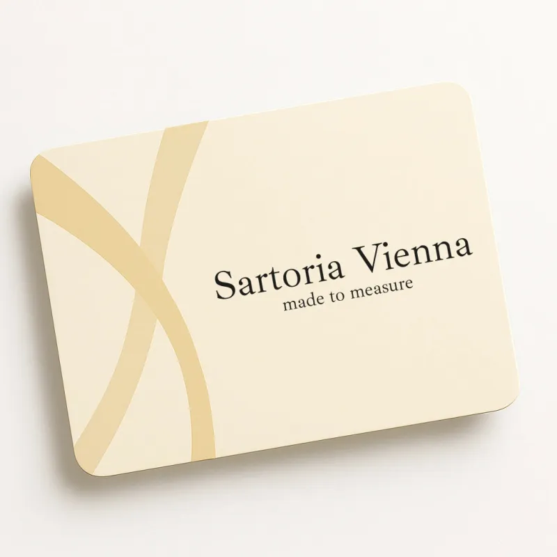 Digitaler Gutschein made by Sartoria Vienna