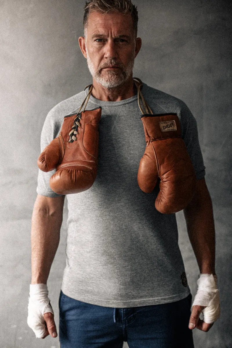 &SONS Sprint T-Shirt Grey Marl sold by &SONS product image thumbnail 4