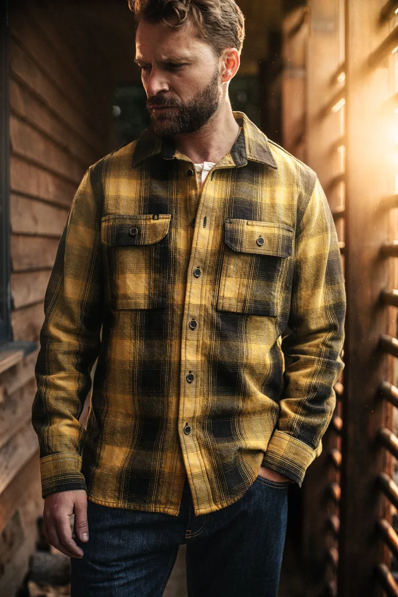 &SONS Carder Shirt Ochre Check sold by &SONS product image thumbnail 5