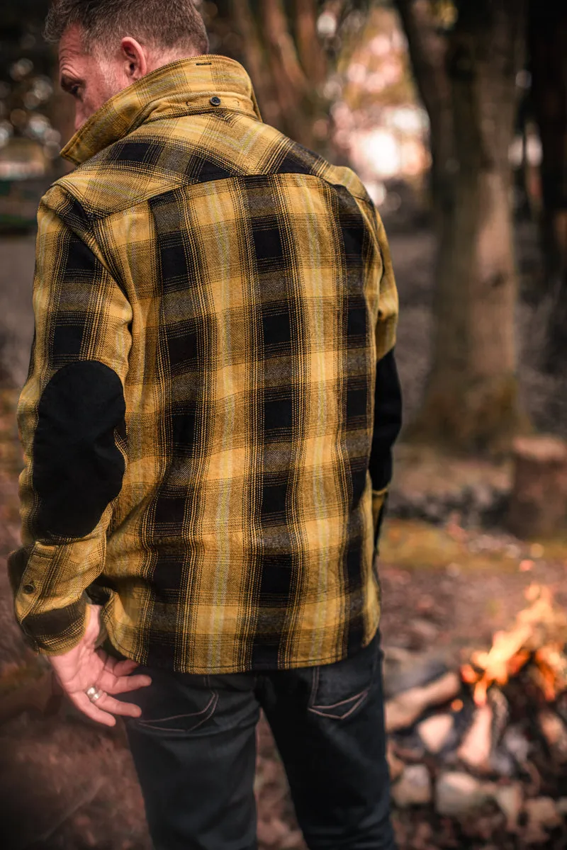 &SONS Carder Shirt Ochre Check sold by &SONS product image thumbnail 2