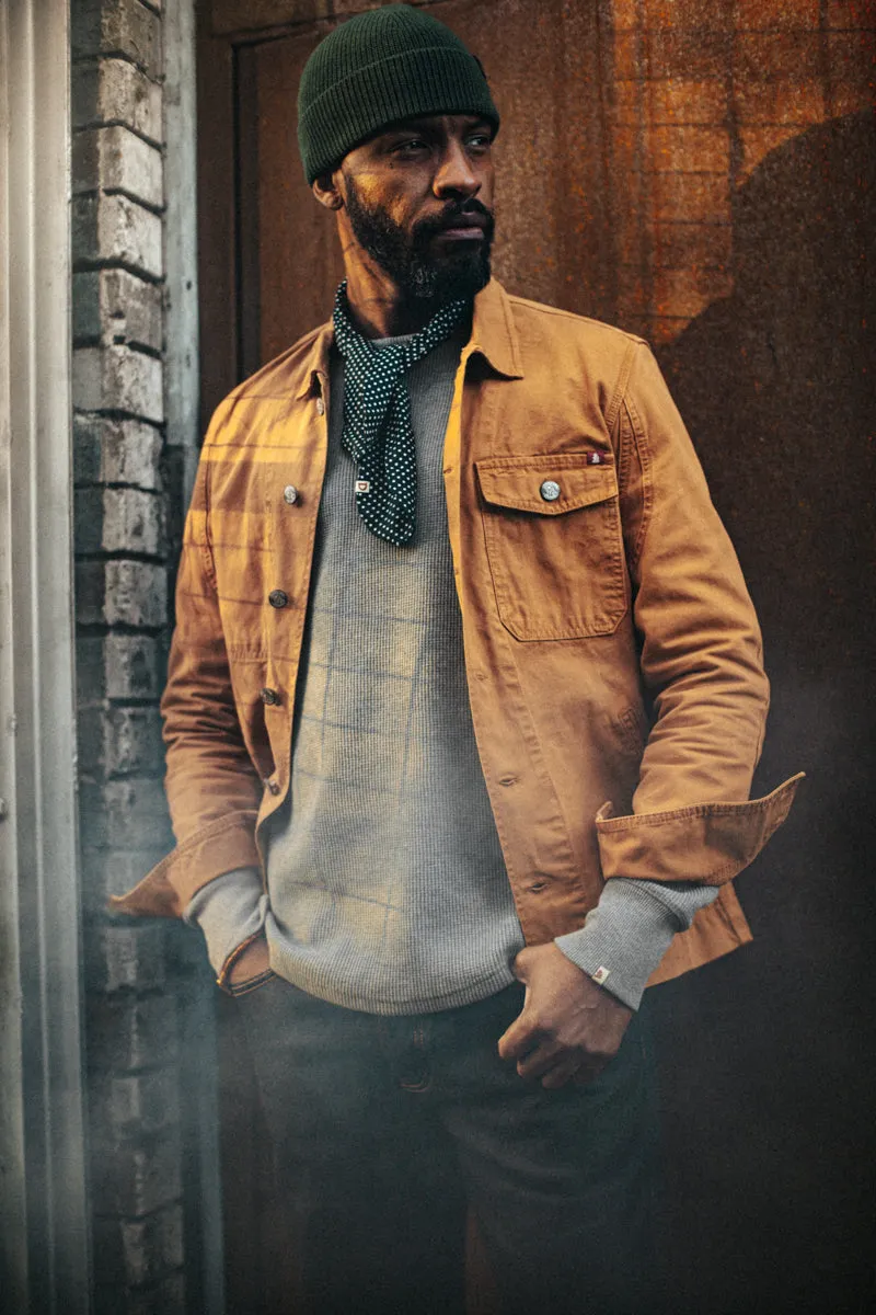 &SONS Base Waffle Crew Neck Grey Marl sold by &SONS product image thumbnail 5