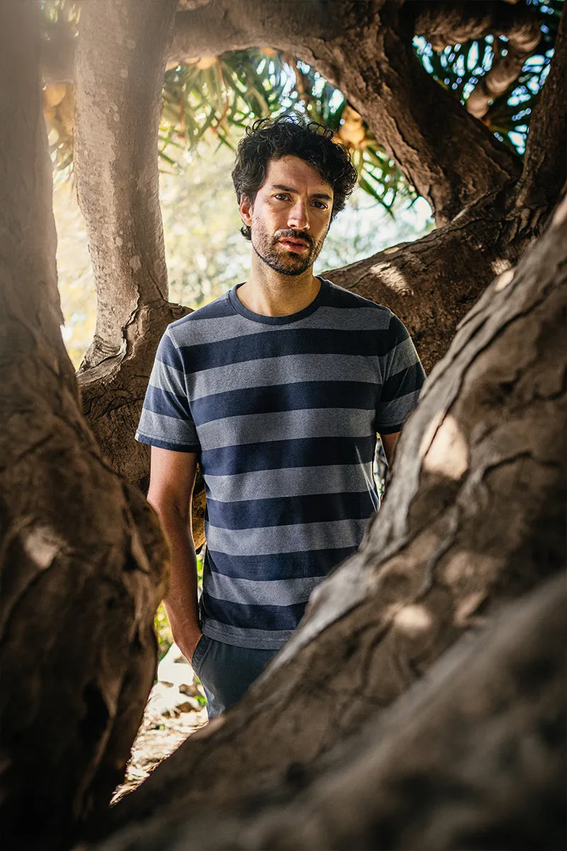 &SONS Papillon T-Shirt Navy Stripe sold by &SONS product image thumbnail 5