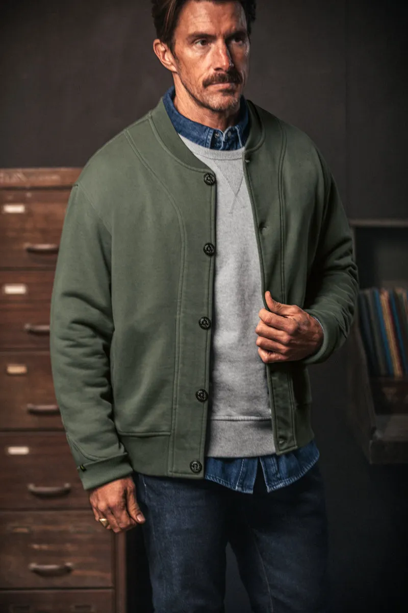 Malone Bomber Sweat Green sold by &SONS product image thumbnail 4