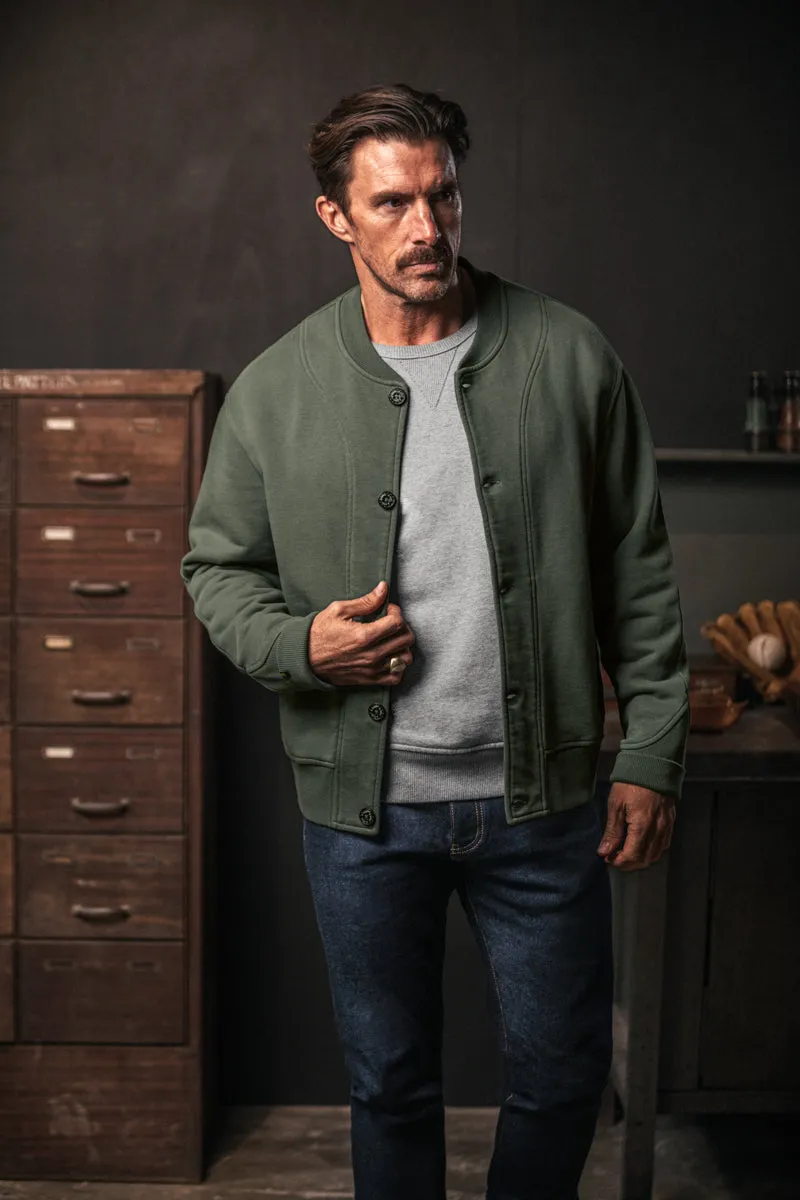 Malone Bomber Sweat Green sold by &SONS product image thumbnail 5