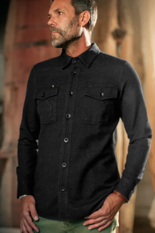 &SONS Washburn Shirt Black sold by &SONS