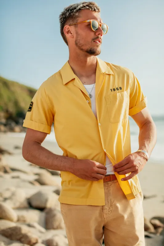 Club Shirt Yellow sold by &SONS