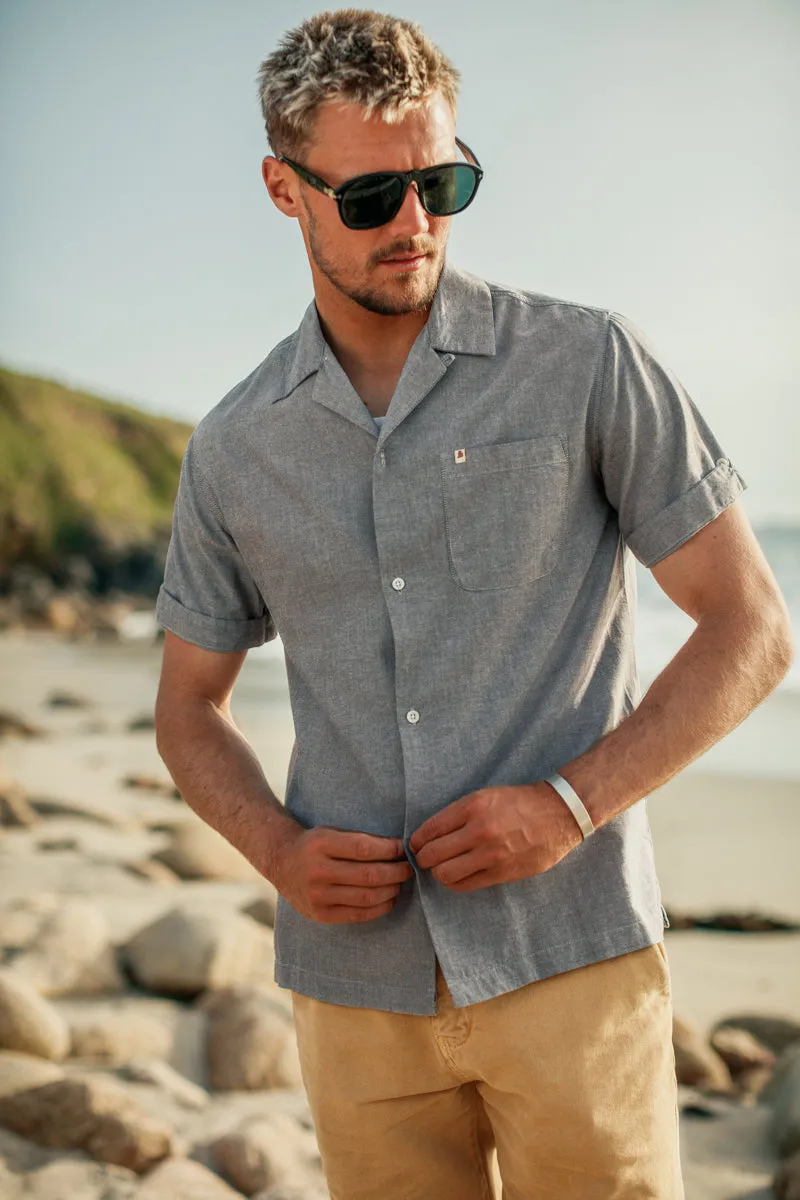 Club Shirt Grey sold by &SONS