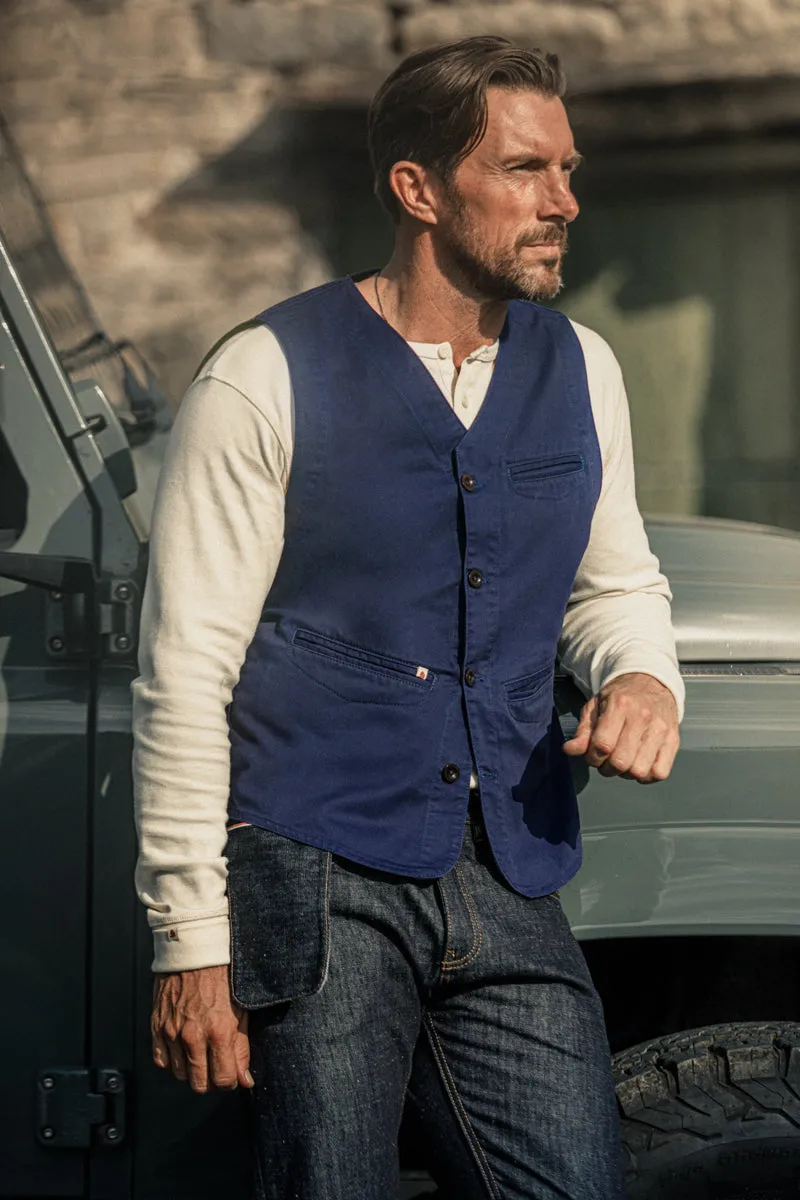 Watson Waistcoat Midnight Blue sold by &SONS product image thumbnail 5