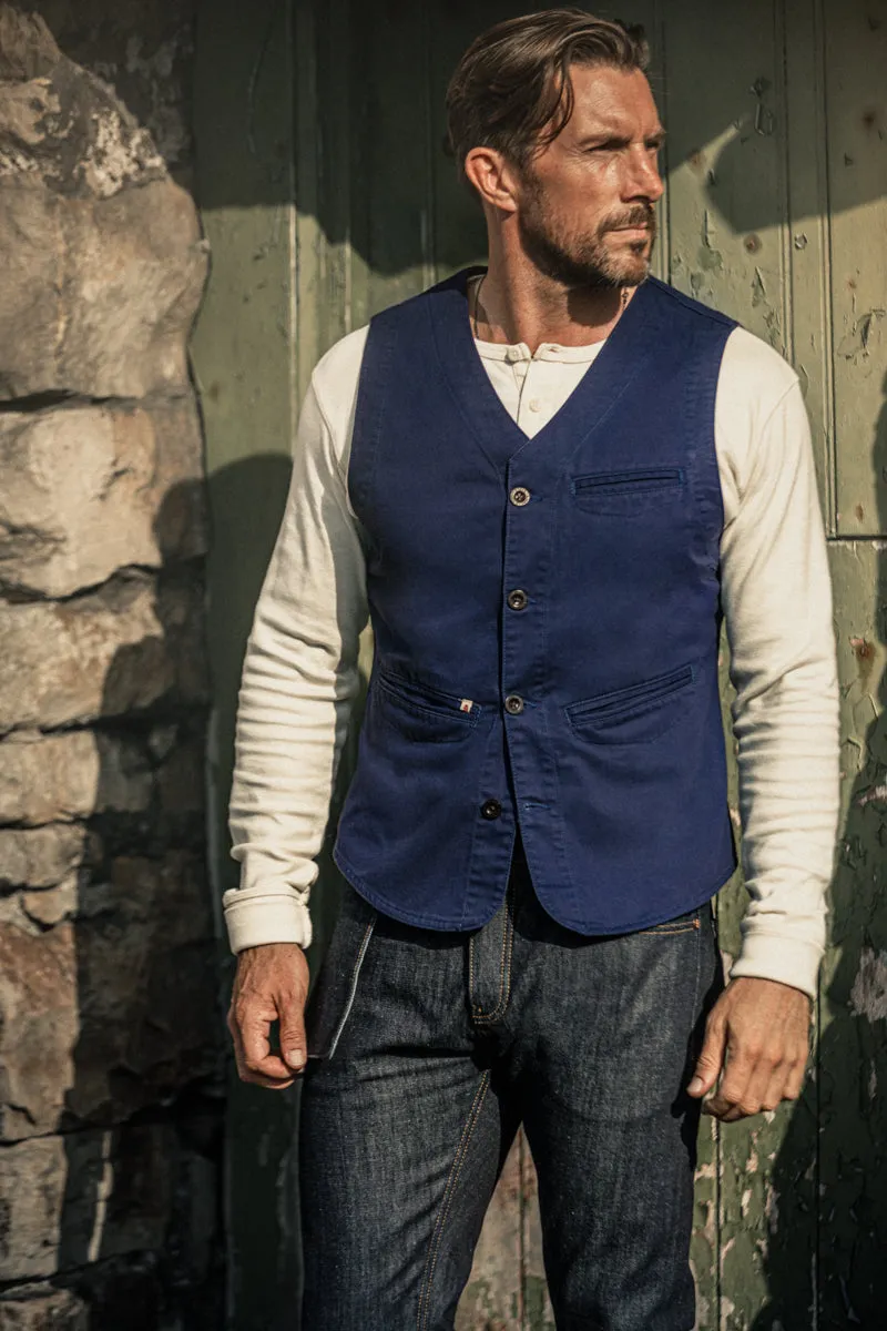 Watson Waistcoat Midnight Blue sold by &SONS product image thumbnail 2