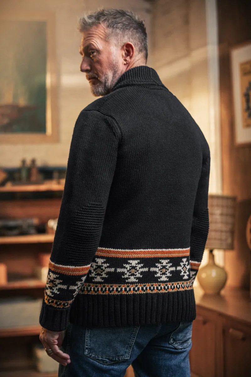 Homestead Cardigan Charcoal sold by &SONS product image thumbnail 2