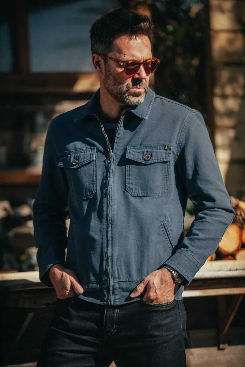 &SONS Cab Coat Churchill Blue sold by &SONS product image thumbnail 2