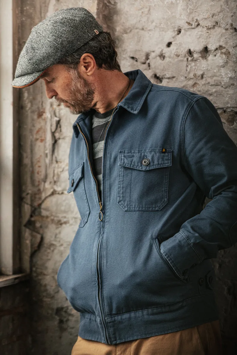 &SONS Cab Coat Churchill Blue sold by &SONS product image thumbnail 4