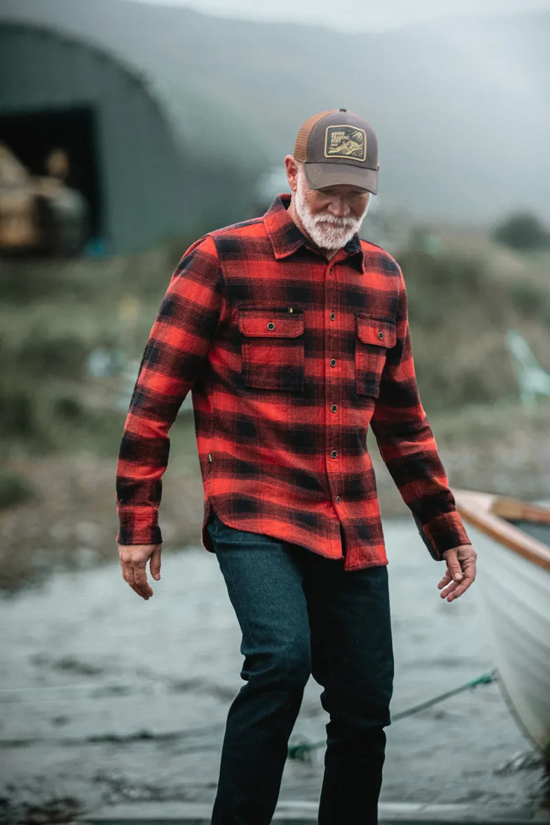 Carder Shirt Red/Black sold by &SONS product image thumbnail 3