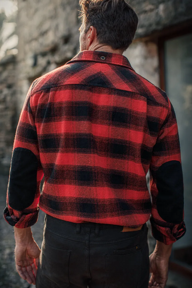 Carder Shirt Red/Black sold by &SONS product image thumbnail 5