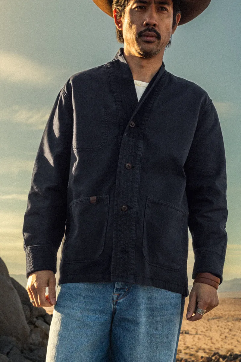 Noragi Chore Jacket Navy sold by &SONS product image thumbnail 3