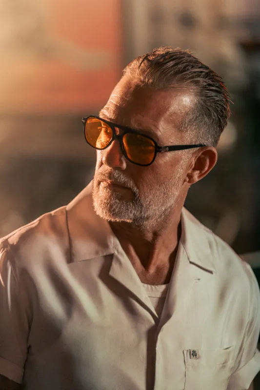 Horizon Sunglasses Black made by &SONS