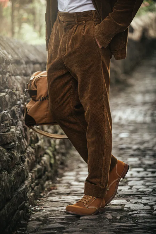 Montgomery Trousers Brown sold by &SONS