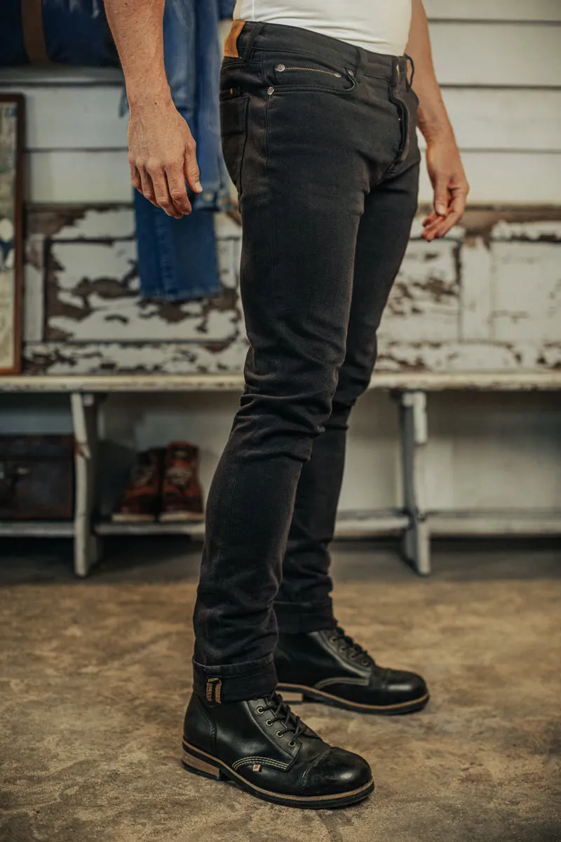 Brandon Overdyed Jean Black Fade sold by &SONS product image thumbnail 2