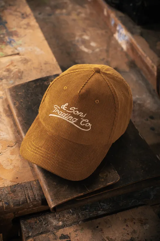 Script Cord Cap Tan sold by &SONS