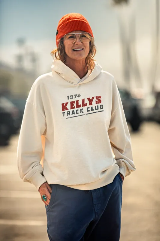 Damsons Track Club Relaxed Hoodie Raw sold by &SONS