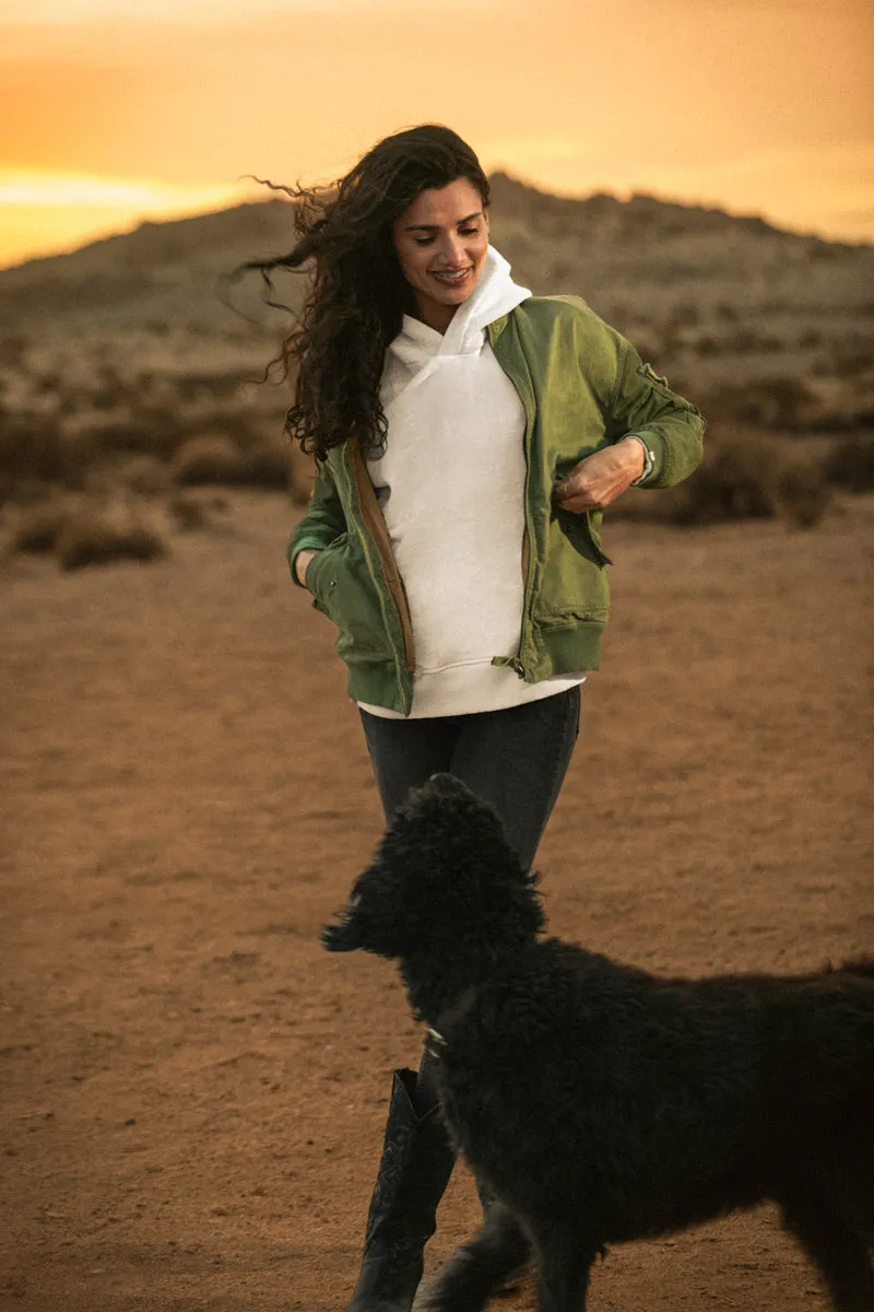 Damsons Relaxed Hoodie Raw sold by &SONS product image thumbnail 4