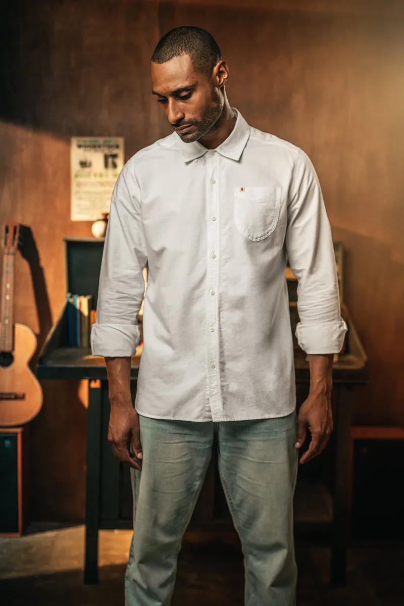 Marston Classic Oxford Shirt White sold by &SONS product image thumbnail 5