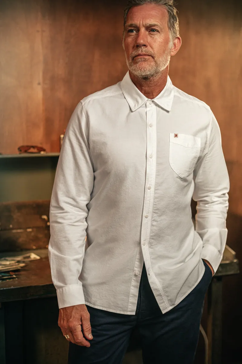 Marston Classic Oxford Shirt White sold by &SONS product image thumbnail 3
