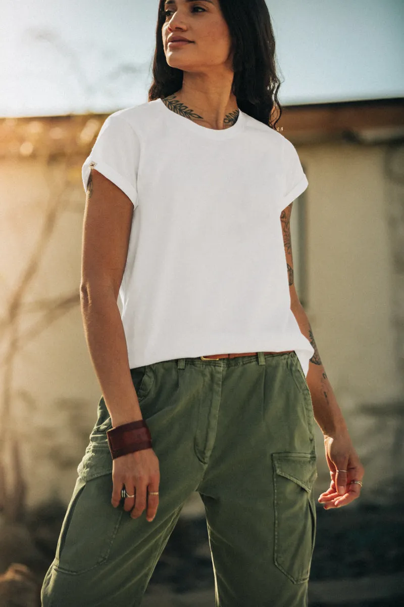 Damsons Classic T-Shirt White sold by &SONS product image thumbnail 3