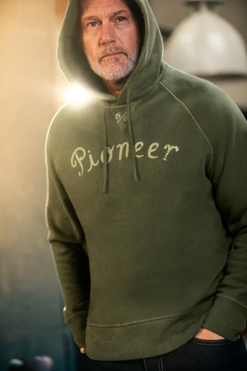 Pioneer Hoodie Army Green sold by &SONS product image thumbnail 4