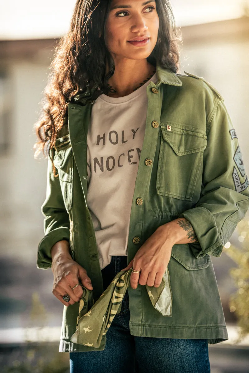 Damsons Innocent Relaxed T-Shirt Griege sold by &SONS product image thumbnail 5