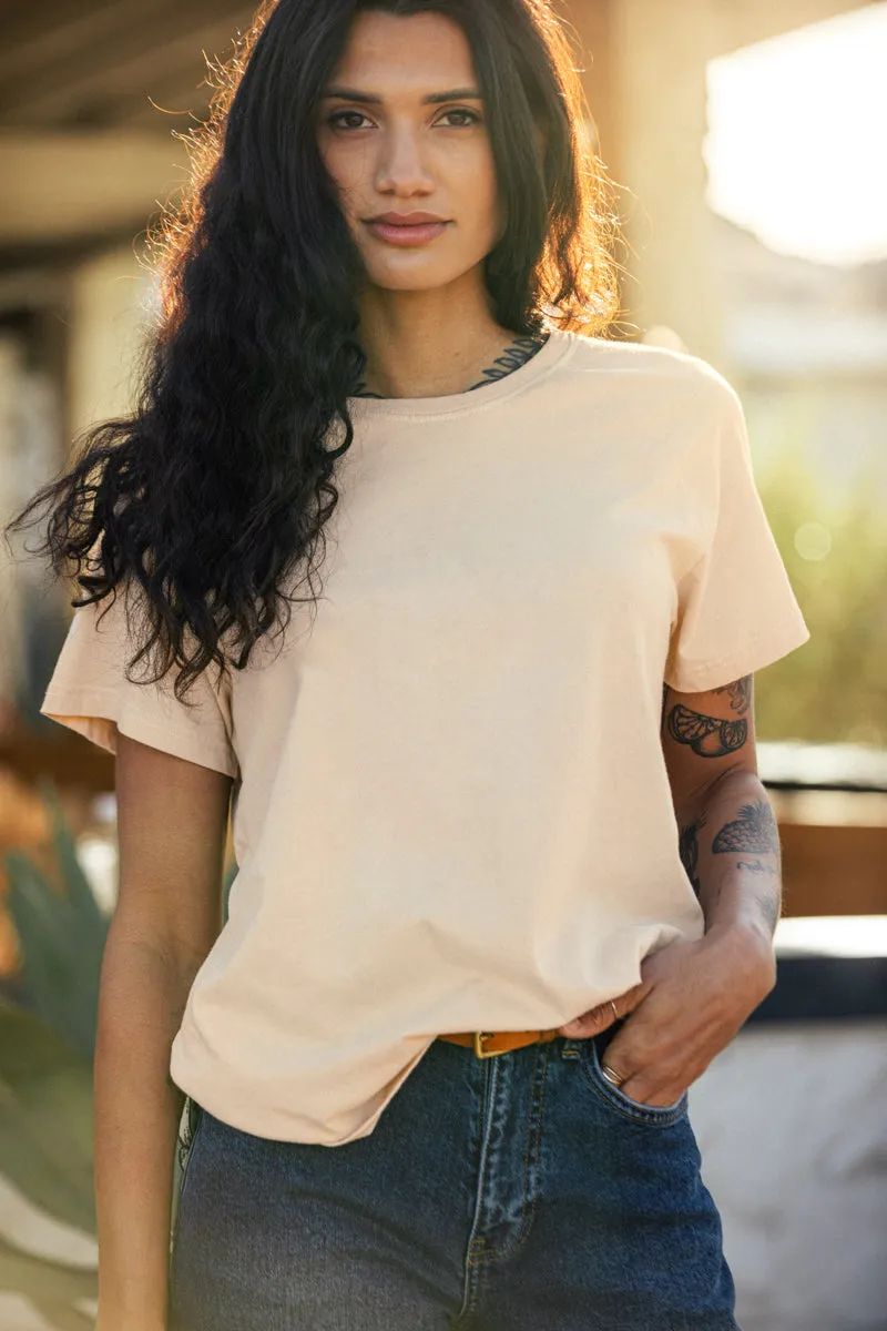 Damsons Relaxed T-Shirt Griege sold by &SONS