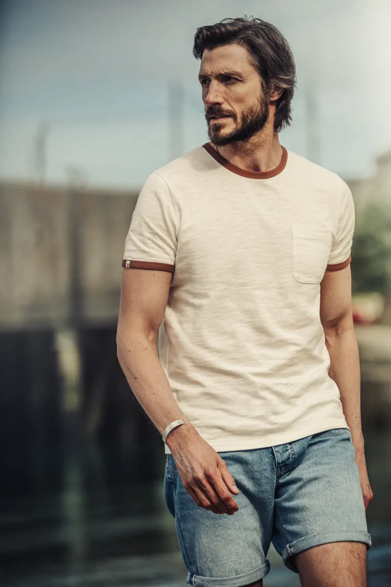 Ringer T-Shirt Raw sold by &SONS product image thumbnail 3