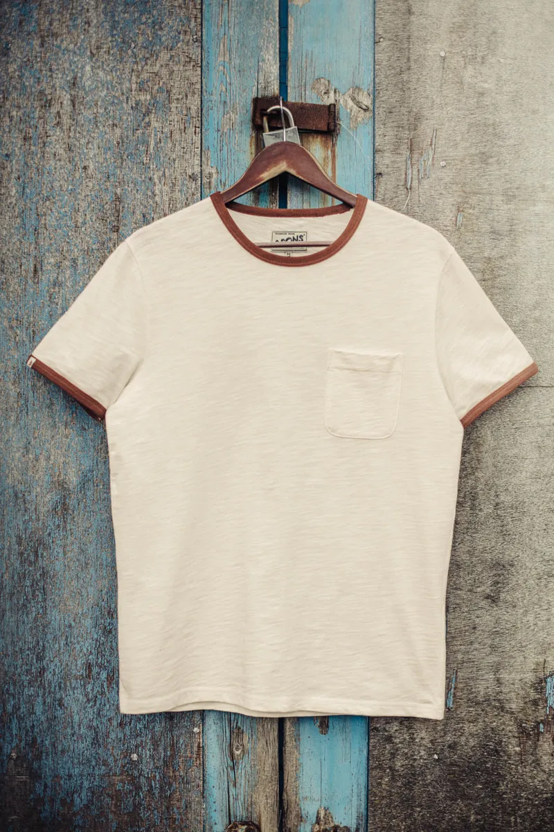 Ringer T-Shirt Raw sold by &SONS product image thumbnail 2