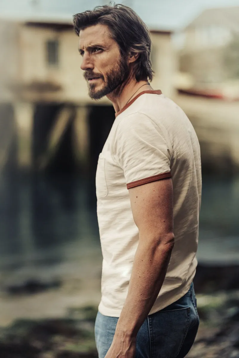 Ringer T-Shirt Raw sold by &SONS