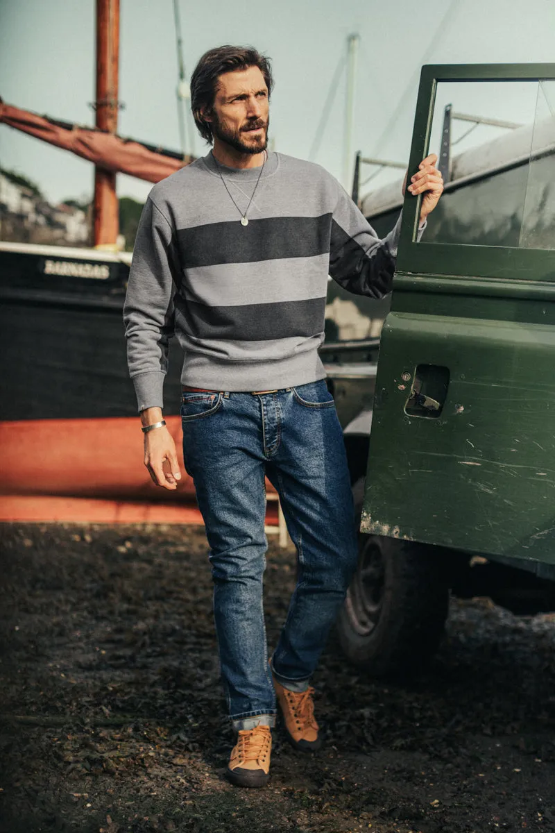 Quincy Sweatshirt Grey Marl sold by &SONS product image thumbnail 2